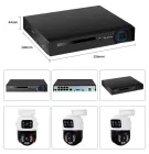 Комплект видеонаблюдения проводной с просмотром через 3G сеть DVR KIT 4ch металл HD набор на 4 камеры с регистратором