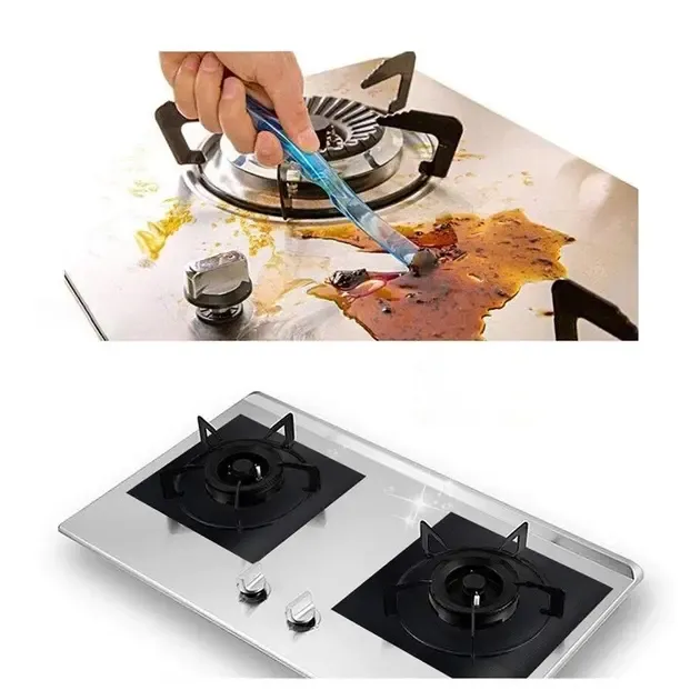 Комплект захисних тефлонових накладок для газової плити з антипригарним покриттям