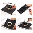 Комплект захисних тефлонових накладок для газової плити з антипригарним покриттям