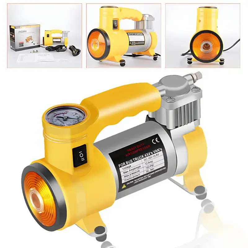 Автомобільний компресор Air Compressor 12 В/220 В AND 521-2413 S98-2409-Y Jw