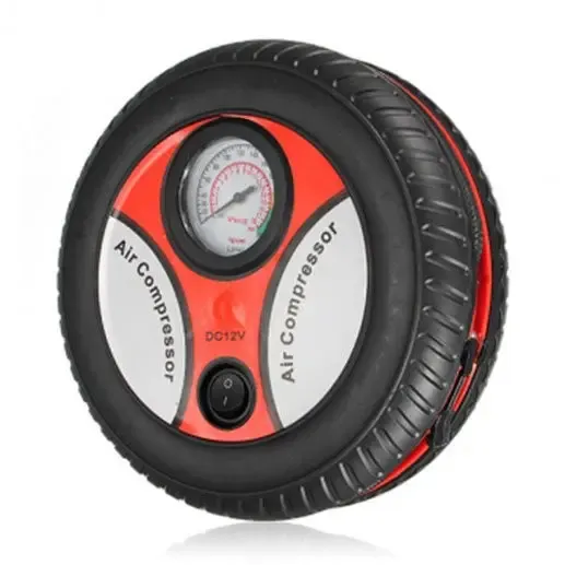 Компресор автомобільний AIR COMPRESSOR 260PSI DC-12V червоний