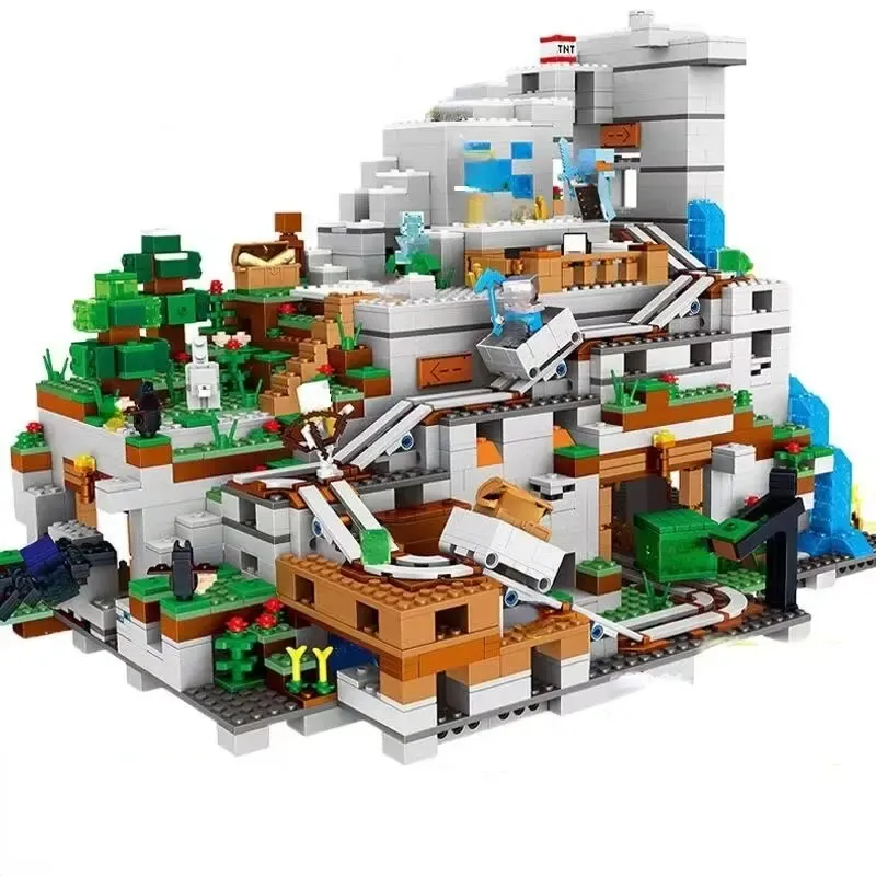 Конструктор Bela My World "Печера в горах" Minecraft, 2886 деталей