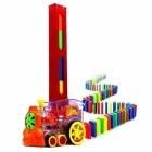 Конструктор іграшка-поїзд доміно, DOMINO Happy Truck sciries COLORS 60 деталей