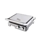Контактний гриль притискний електричний з таймером для дому настільний ZepLine 3500W