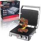 Контактний гриль притискний електричний з таймером для дому настільний ZepLine 3500W