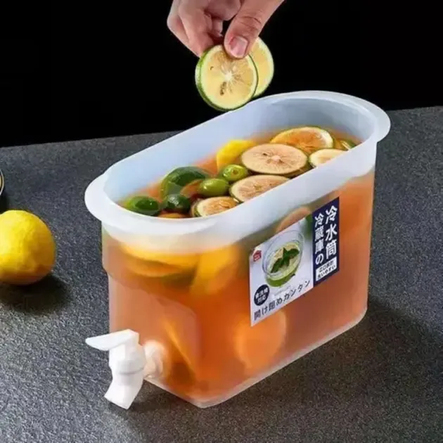 Контейнер-лимонадник з краном Ємність для води та напоїв 2,5 л UKC універсальний