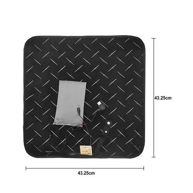 Килим з підігрівом Folem KM Чорний від USB 3 режиму роботи