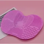 Килимок для миття косметичних пензликів Brush Spa | Силіконовий килимок для очищення пензлів