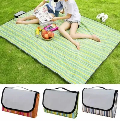 Килимок для пікніка водонепроникний покривало плед на природу підстилка непромокальна для пляжу 147х180см