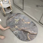 Килимок вологопоглинаючий для ванної кімнати 3D Мармур 50х80 см ZXC