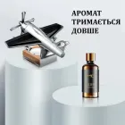 Креативний автомобільний освіжувач, ароматизатор повітря у вигляді літака з пропелером, що обертається, від сонячної панелі