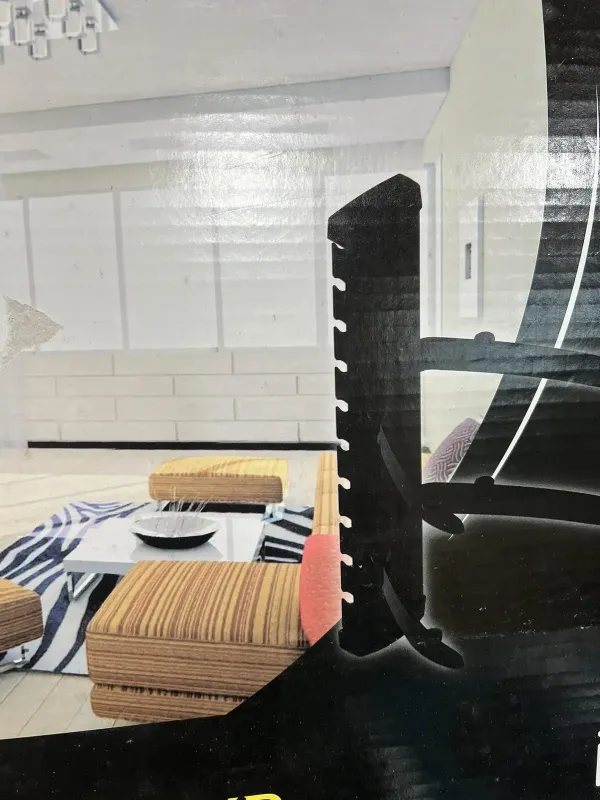 Кронштейн для телевізора Чорне фіксоване настінне кріплення діагоналлю 10"- 32" до 10 кг