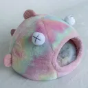 Ліжко для домашніх тварин, м'який будиночок у формі риби, плюшеві ліжка для кішок і собак