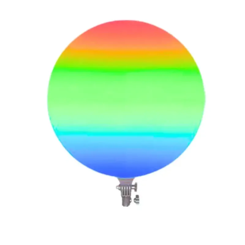 Кругла світлодіодна лампа 45см RGB-LED Fill Light GS-450 кольорова з пультом  для фото та відео