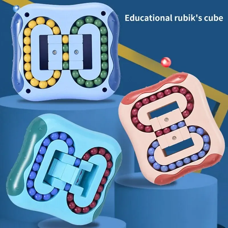 Кубик для зняття стресу дитячий обертовий Топ куля