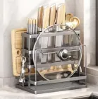 Кухонна підставка, настінна багатофункціональна стійка для зберігання AND-90-10-24pcs