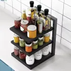 Кухонна полиця для зберігання каструль на 3 рівні для зберігання каструль регульована