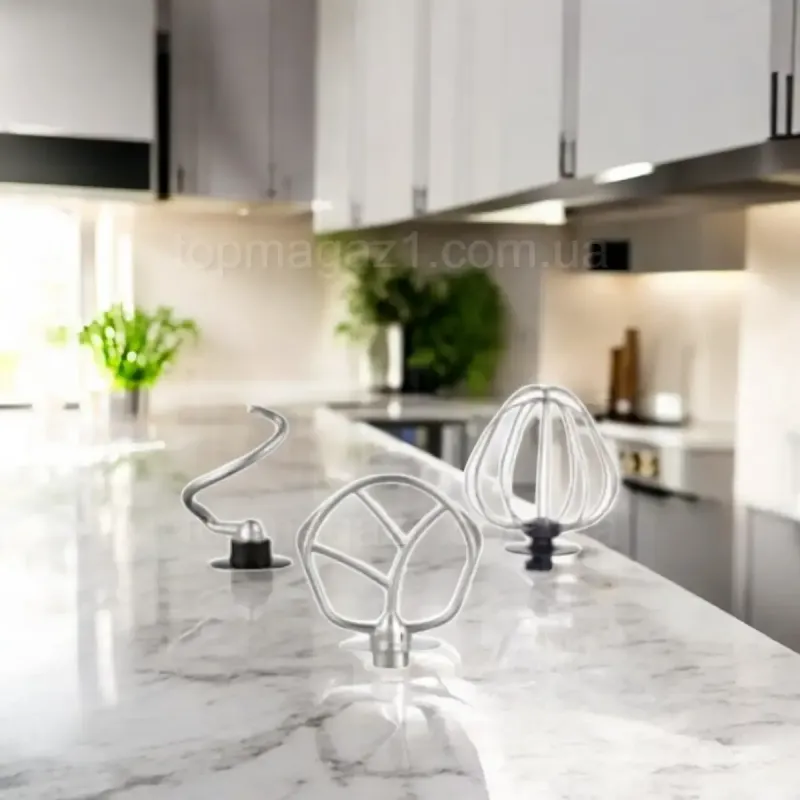 Кухонний комбайн з тістомісом 4500Вт Top Kitchen універсальний кухонний комбайн  3в1