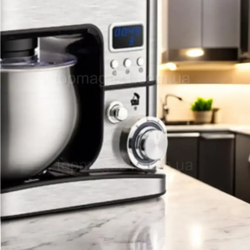 Кухонний комбайн з тістомісом 4500Вт Top Kitchen універсальний кухонний комбайн  3в1