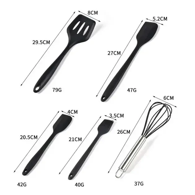 Кухонний силіконовий набір Kitchen Sets 5в1