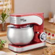 Кухонний тістоміс міксер 4в1 3500 Вт на 6 літрів Zepline з нержавіючої сталі ZP-136