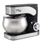 Кухонний тістоміс міксер 4в1 3500 Вт на 6 літрів Zepline з нержавіючої сталі ZP-136