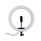 Кільцева LED лампа 30 см з тримачем для телефону / Студійне світло