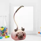 Лампа настільна на гнучкій ніжці з органайзером для ручок та підставкою телефону Quite Light Deer з точилкою олівців, живлення від USB