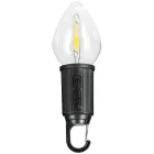 Лампочка з акумулятором + карабін, від USB, BL HK-169B / Підвісна LED лампочка / Ліхтар для кемпінгу