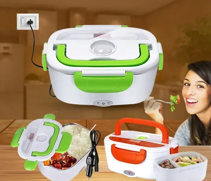 Ланчбокс з підігрівом їжі 220V, Electric lunch box, ланч-бокс від мережі