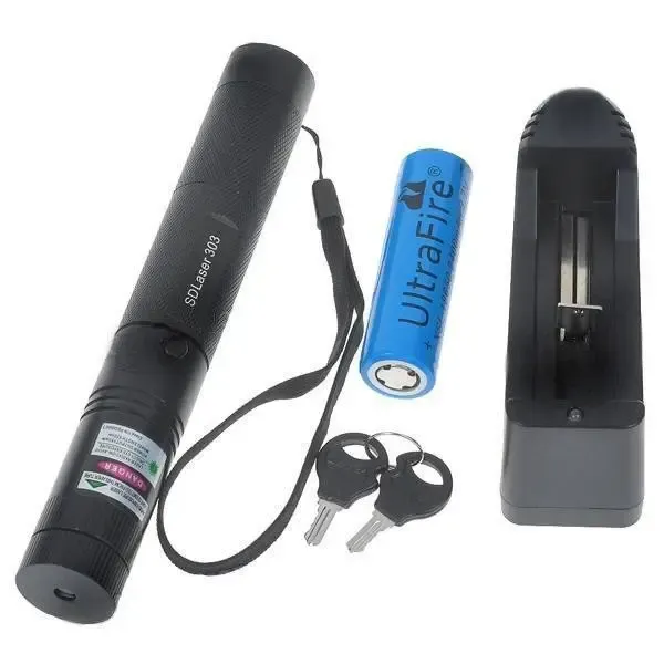 Лазерна вказівка високої потужності Laser 303 Зелена Green