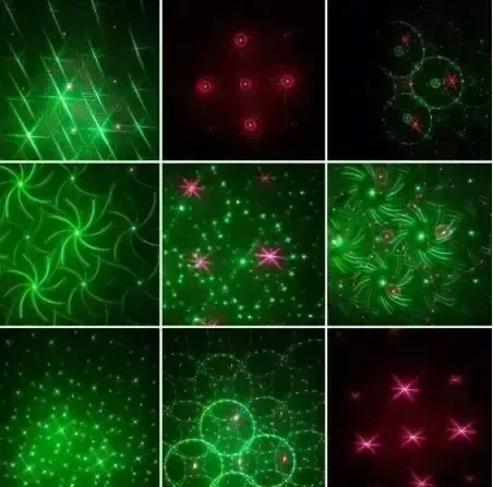 Лазерна установка вулична RD-8008 RGB + пульт, Стробоскоп лазерний, Світломузика