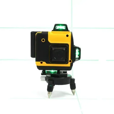 Лазерний рівень, акумуляторний лазерний нівелір (3d, 12 променів)