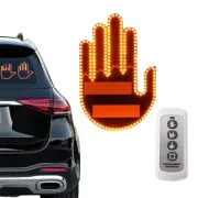 LED ладоня на заднє скло автомобіля Світлодіодна рука від батарейок