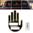 LED ладоня на заднє скло автомобіля Світлодіодна рука від батарейок