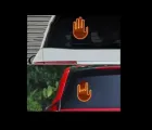 LED ладоня на заднє скло автомобіля Світлодіодна рука від батарейок