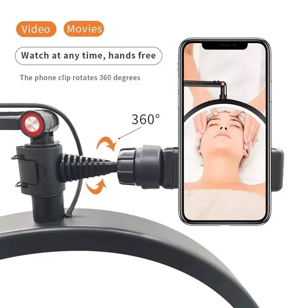 Безтіньова підлогова лампа-півмісяць LED Moon HD-M2X Censreal