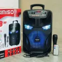 Легка та функціональна колонка-валіза Kimiso QS-5805 з мікрофоном (USB/BT/FM)