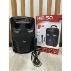 Легка та функціональна колонка-валіза Kimiso QS-5805 з мікрофоном (USB/BT/FM)