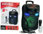 Легка та функціональна колонка-валіза Kimiso QS-5805 з мікрофоном (USB/BT/FM)