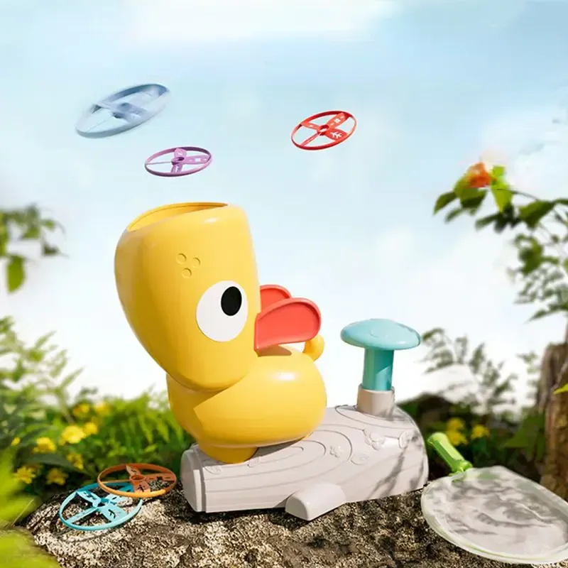 Літаюча тарілка, пускова іграшка, ітка, що розвиває, качка