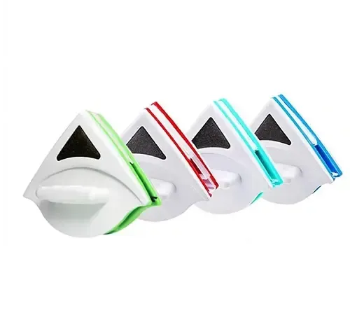 Магнітна щітка для миття вікон та скляних дверей (двостороння)