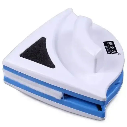 Магнітна щітка для миття вікон та скляних дверей (двостороння)