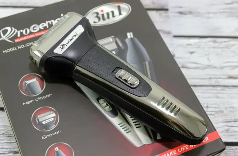 Машинка для стрижки триммер бритва Gemei GM-598 3 в 1