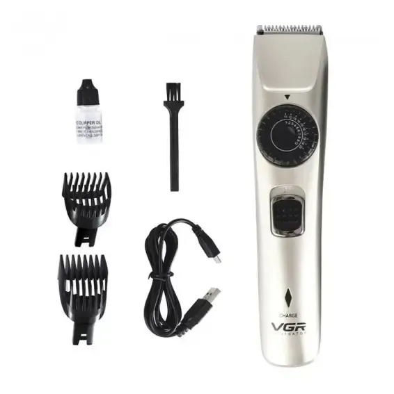 Машинка для стрижки волосся VGR V-031 USB CHARGE