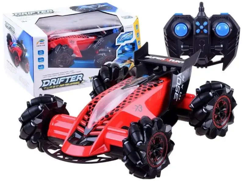 Машинка на радіокеруванні з підсвічуванням та парою Drifter Turbo, 20КМ/год на акумуляторі