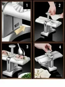 Машинка для ліплення пельменів та вареників форма для пельменів машина для виготовлення пельменів ручна MA-24