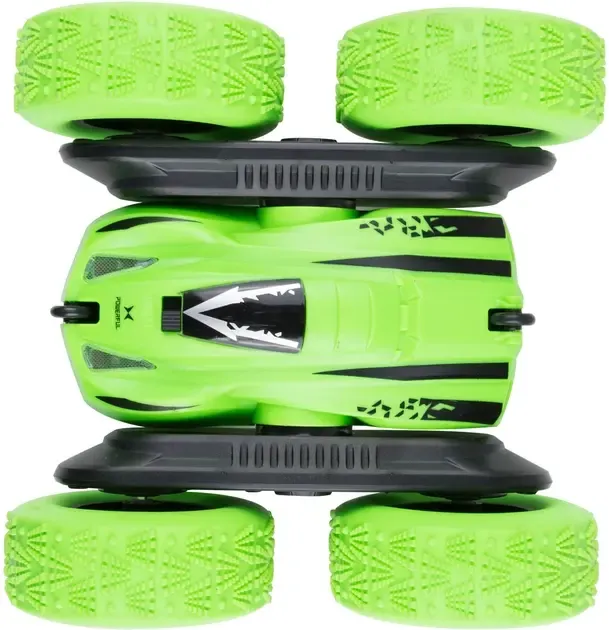 Машинка перевертень всюдихід трюкова на радіокеруванні Ydjia Stunt Car D828 Green