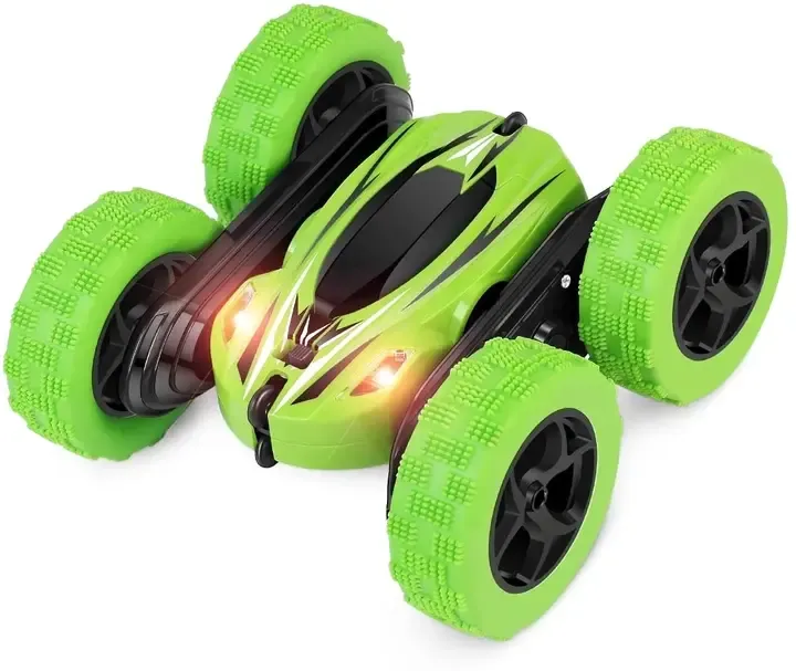 Машинка перевертень всюдихід трюкова на радіокеруванні Ydjia Stunt Car D828 Green