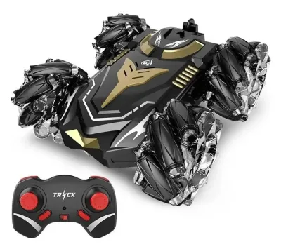 Машинка вертушка H-6010 Hyper Stunt-Car Glow, Машинка на радіокеруванні трюкова, дрифт, обертання 360°